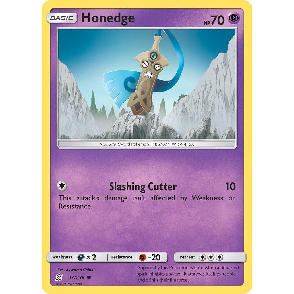 Image for Honedge (93) (93/236) (SM11) - Pokemon
