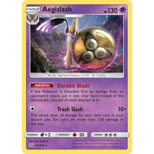 Image for Aegislash (95/236) (SM11) - Pokemon