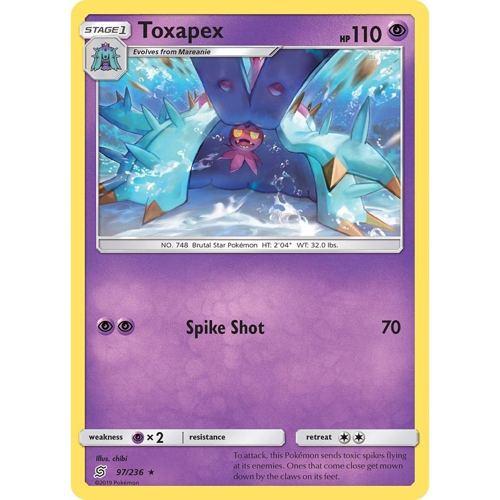 Image for Toxapex (97/236) (SM11) - Pokemon