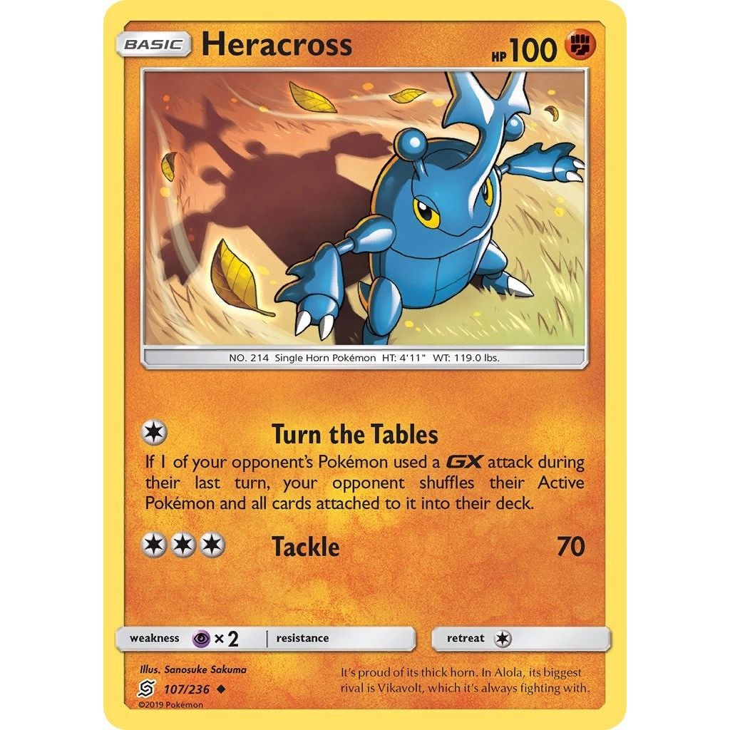 Image for Heracross (107/236) (SM11) - Pokemon
