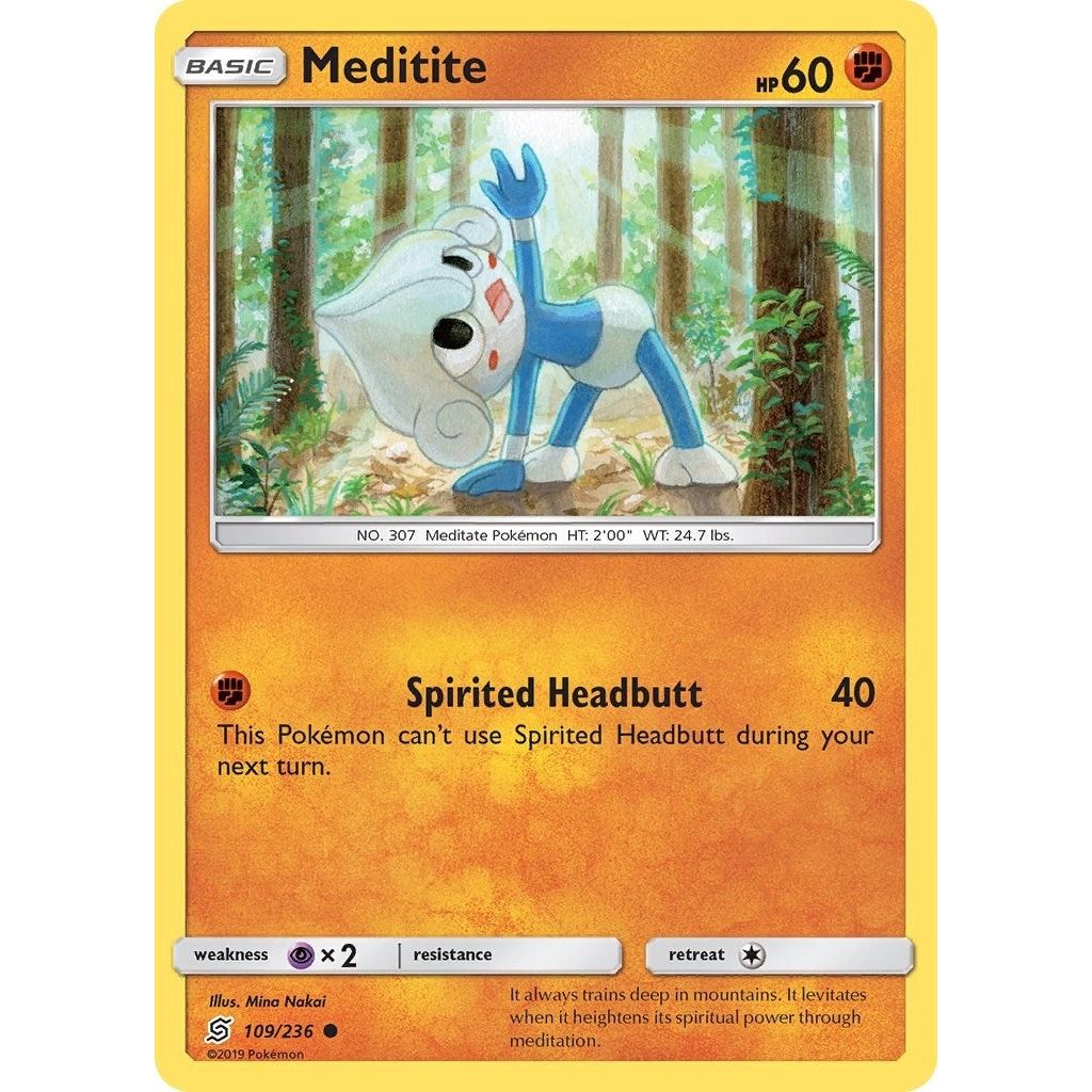 Image for Meditite (109/236) (SM11) - Pokemon