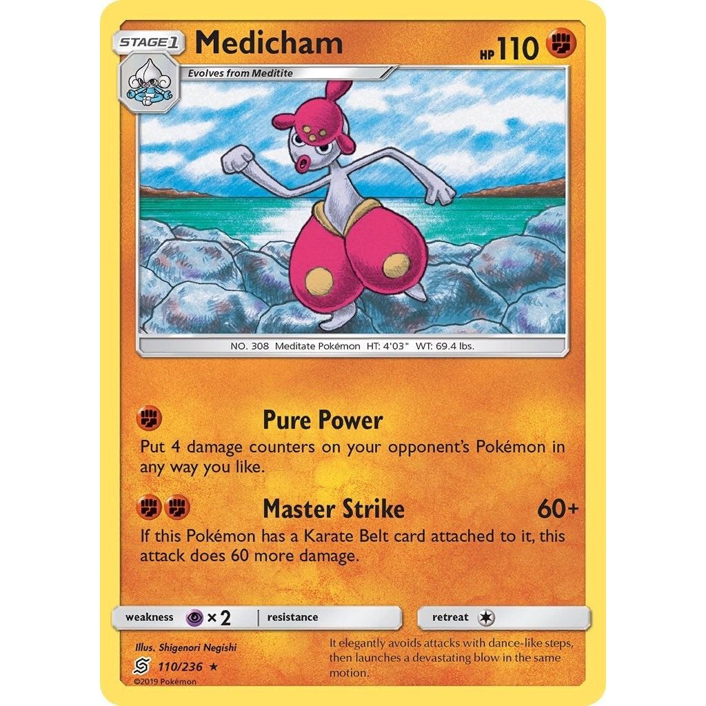 Image for Medicham (110/236) (SM11) - Pokemon