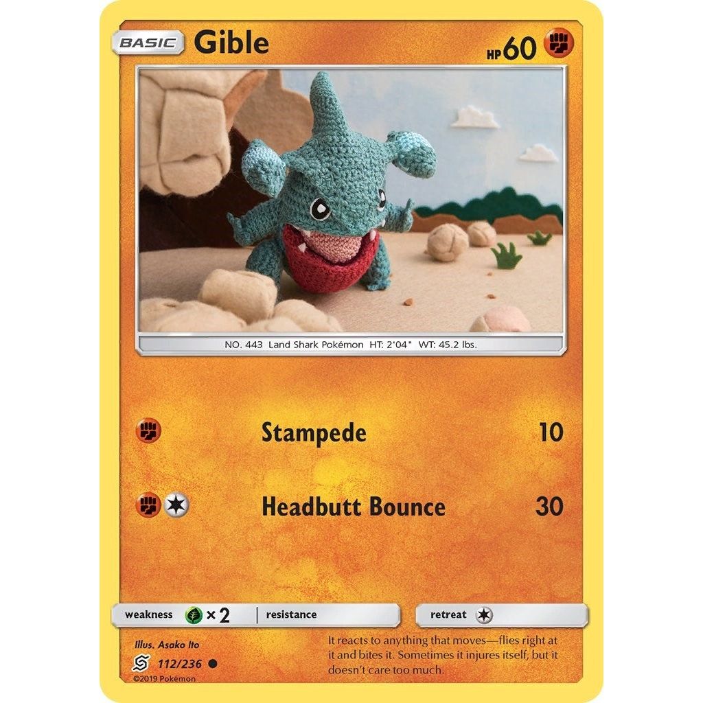 Image for Gible (112/236) (SM11) - Pokemon