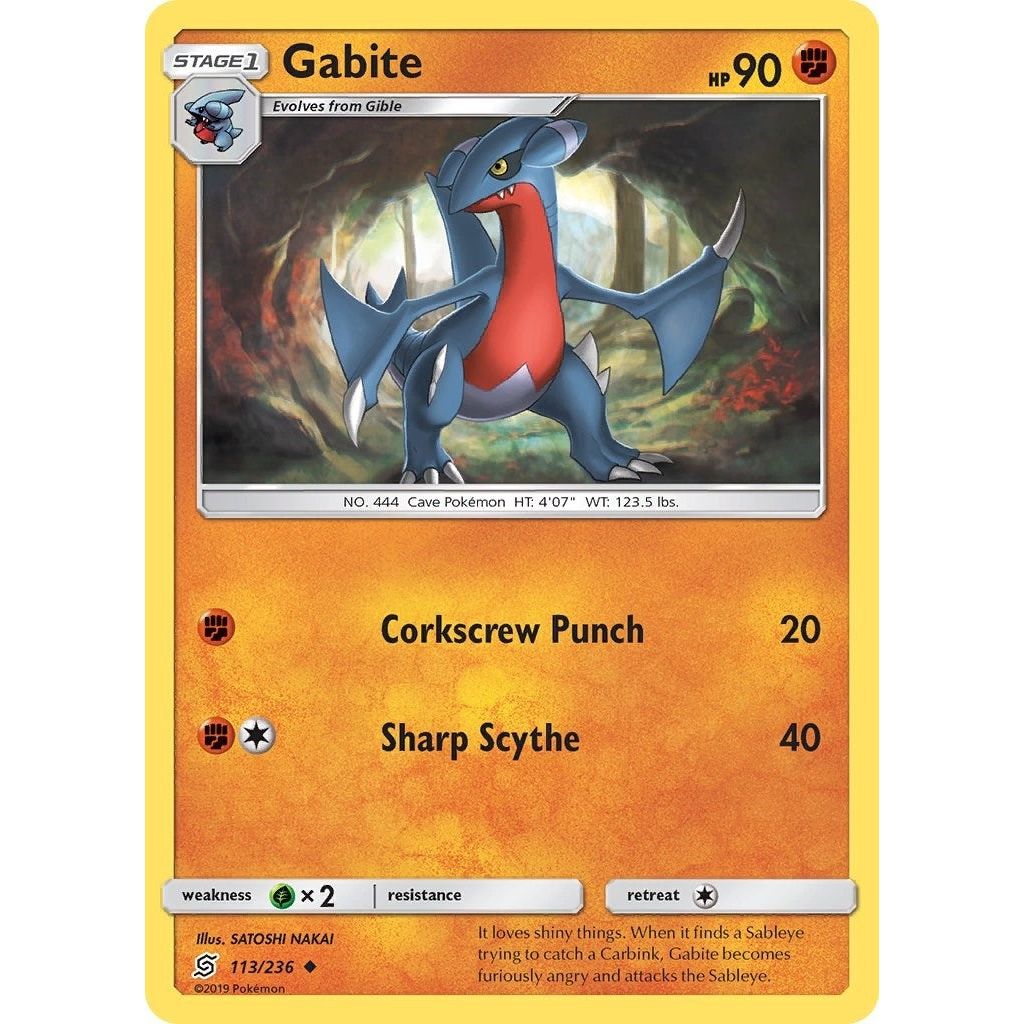 Image for Gabite (113/236) (SM11) - Pokemon
