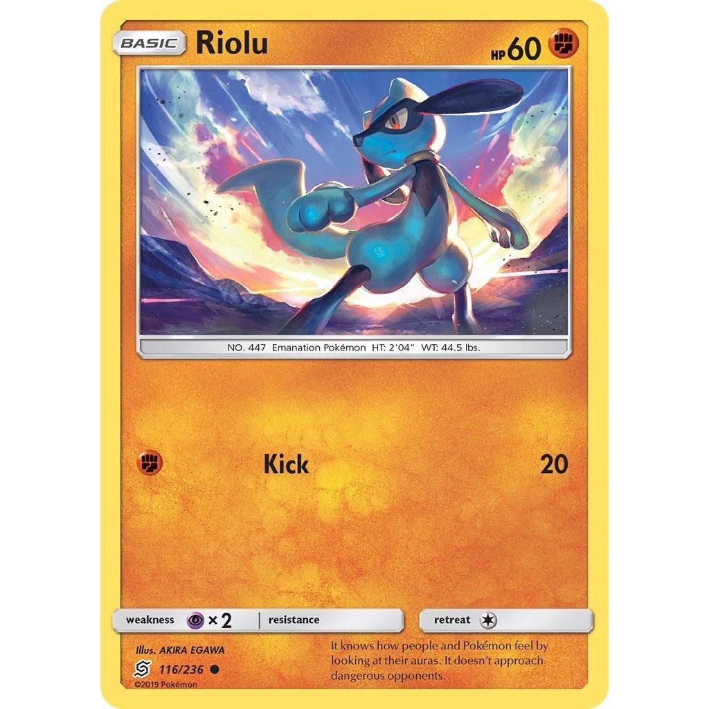 Image for Riolu (116) (116/236) (SM11) - Pokemon