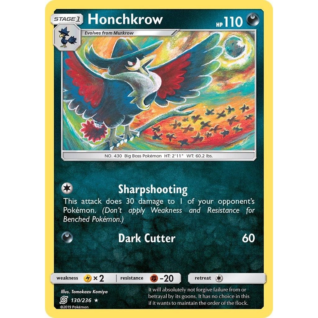 Image for Honchkrow (130/236) (SM11) - Pokemon