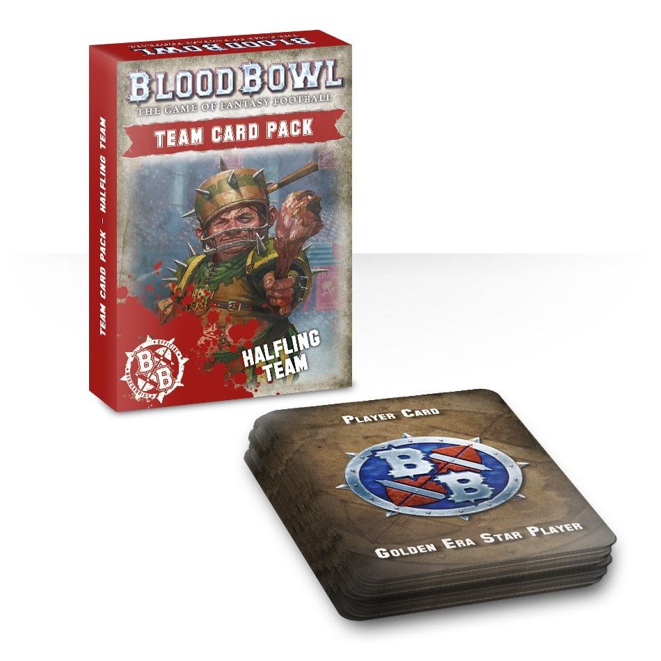 Image for Blood Bowl: Halfling Team Card Pack - Warhammer Game Accessories
