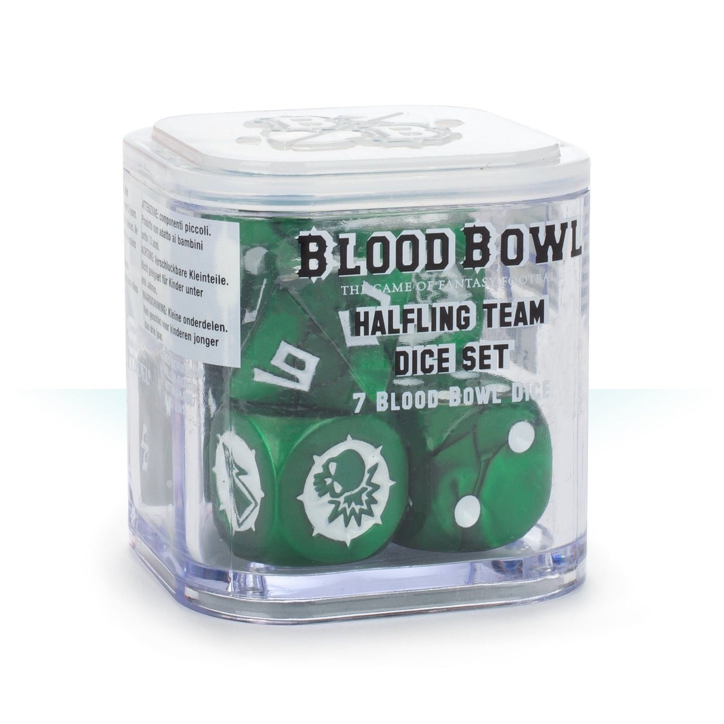 Image for Blood Bowl: Halfling Dice Set (8-Pack) - Warhammer Game Accessories