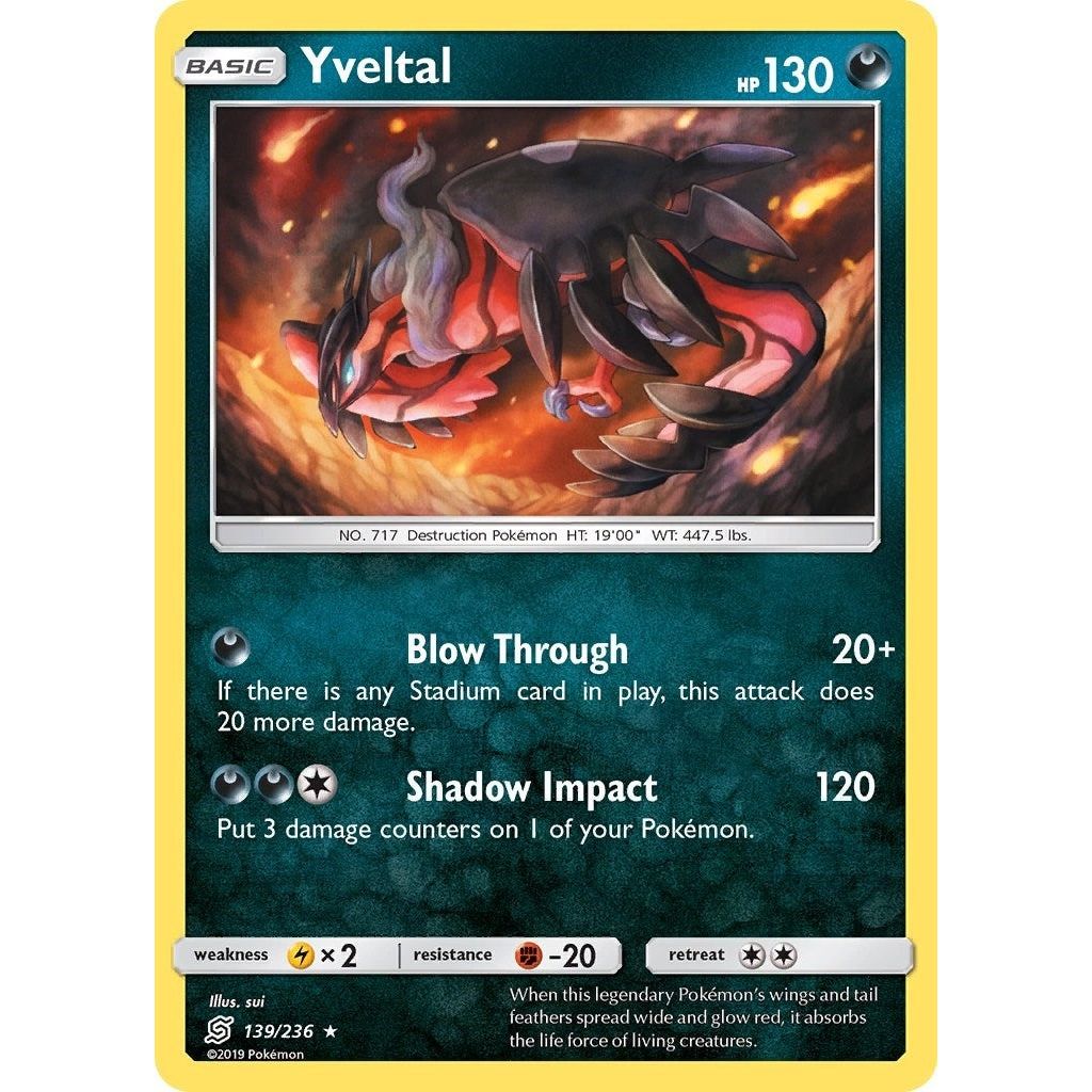 Image for Yveltal (139/236) (SM11) - Pokemon