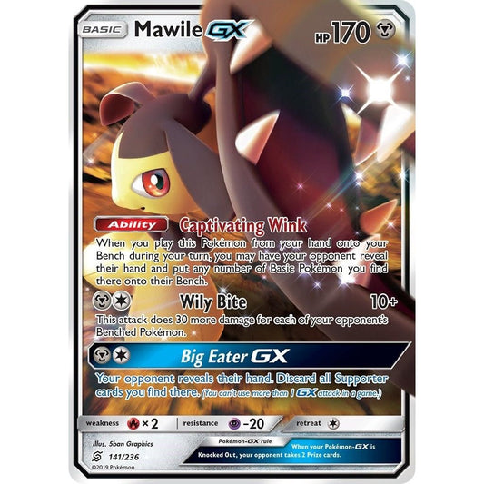 Image for Mawile GX (141/236) (SM11) - Pokemon