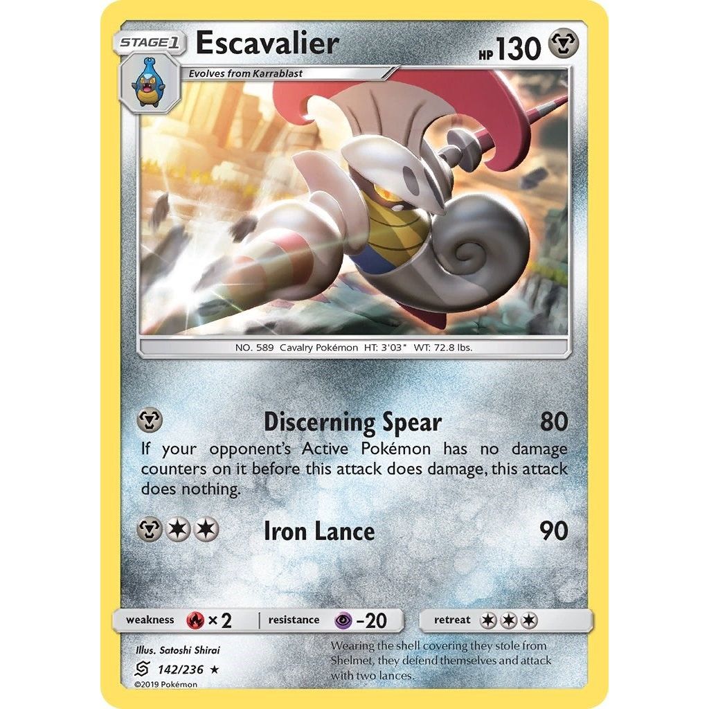 Image for Escavalier (142/236) (SM11) - Pokemon
