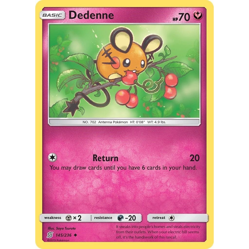 Image for Dedenne (145/236) (SM11) - Pokemon