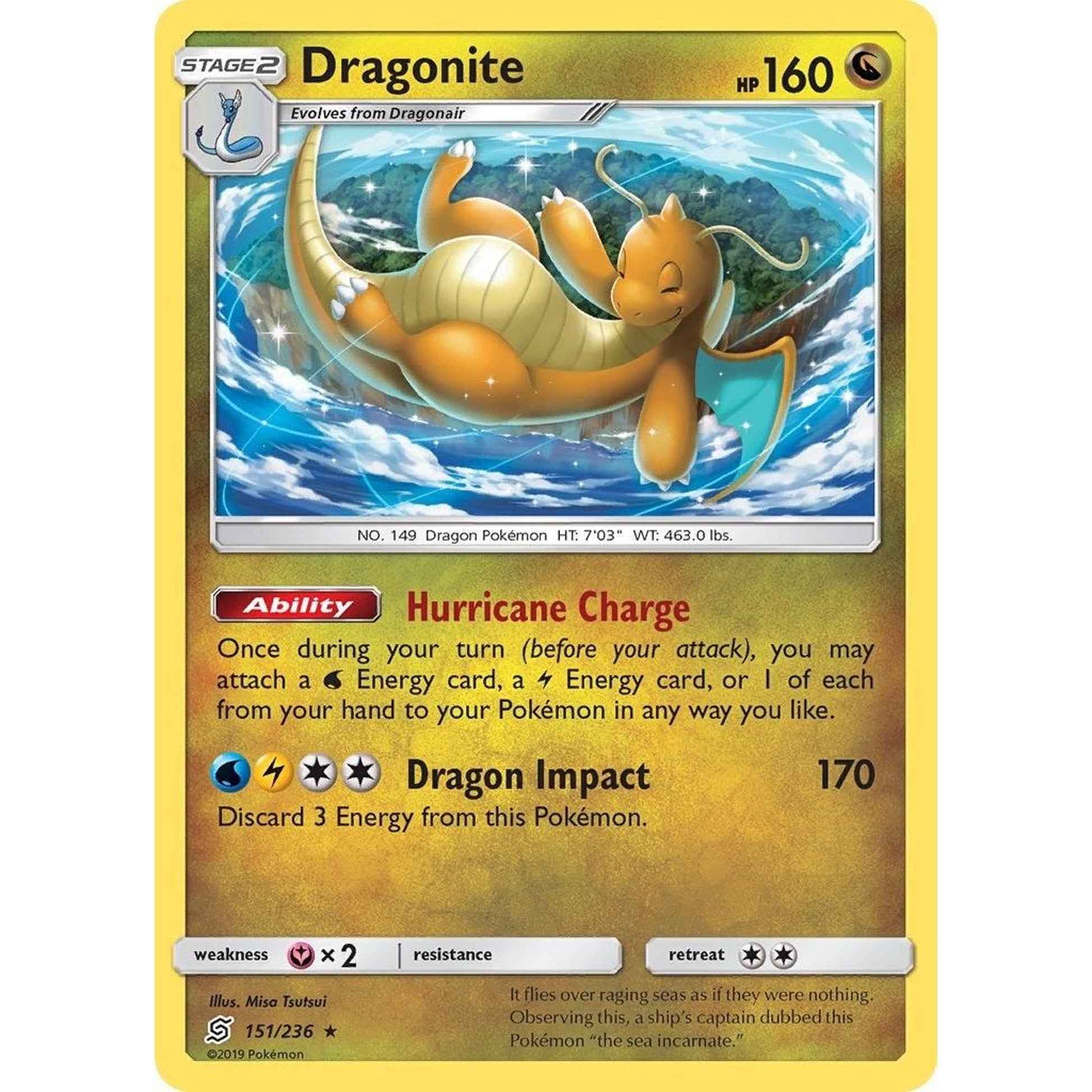 Image for Dragonite (151/236) (SM11) - Pokemon