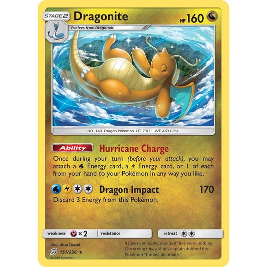 Image for Dragonite (151/236) (SM11) - Pokemon