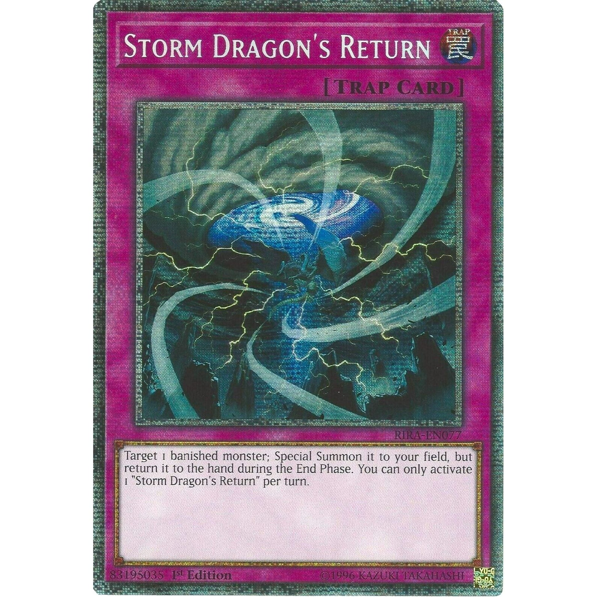 Image for Storm Dragon's Return (Starlight Rare) (RIRA-EN077) (RIRA) - YuGiOh