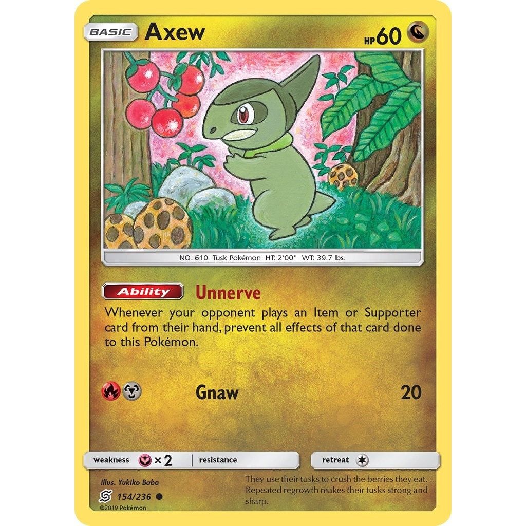 Image for Axew (154/236) (SM11) - Pokemon