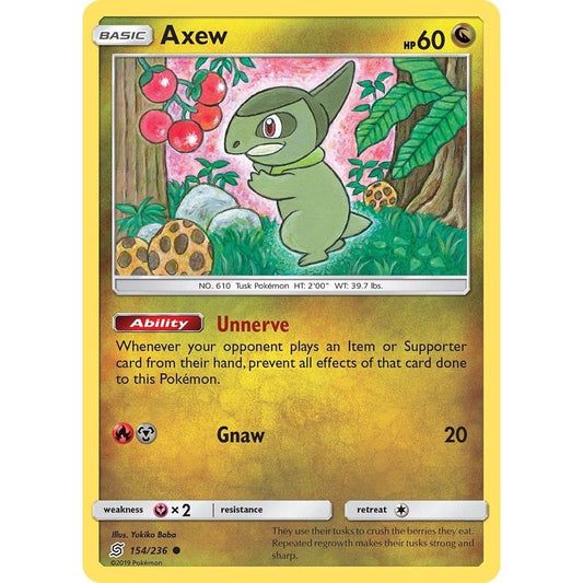 Image for Axew (154/236) (SM11) - Pokemon