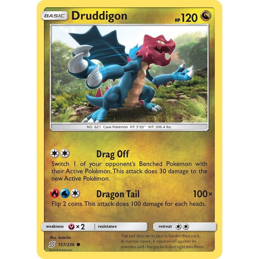 Image for Druddigon (157/236) (SM11) - Pokemon