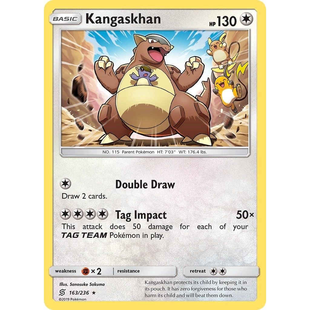 Image for Kangaskhan (163/236) (SM11) - Pokemon