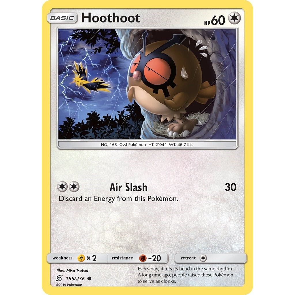 Image for Hoothoot (165/236) (SM11) - Pokemon