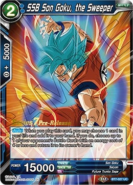 Image for SSB Son Goku, the Sweeper (BT7-027_PR) (DBS-B07PRE) - Dragon Ball Super: Masters