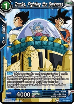 Image for Trunks, Fighting the Darkness (BT7-031_PR) (DBS-B07PRE) - Dragon Ball Super: Masters