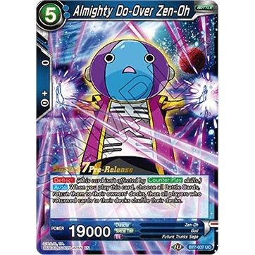 Image for Almighty Do-Over Zen-Oh (BT7-037_PR) (DBS-B07PRE) - Dragon Ball Super: Masters