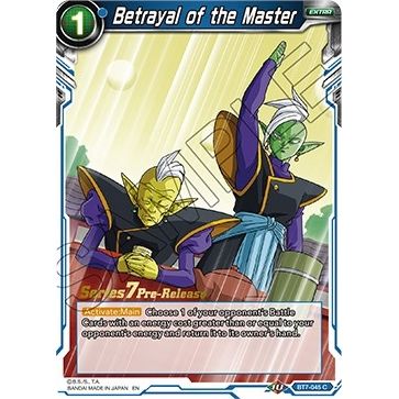 Image for Betrayal of the Master (BT7-045_PR) (DBS-B07PRE) - Dragon Ball Super: Masters