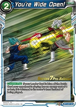 Image for You're Wide Open! (BT7-047_PR) (DBS-B07PRE) - Dragon Ball Super: Masters