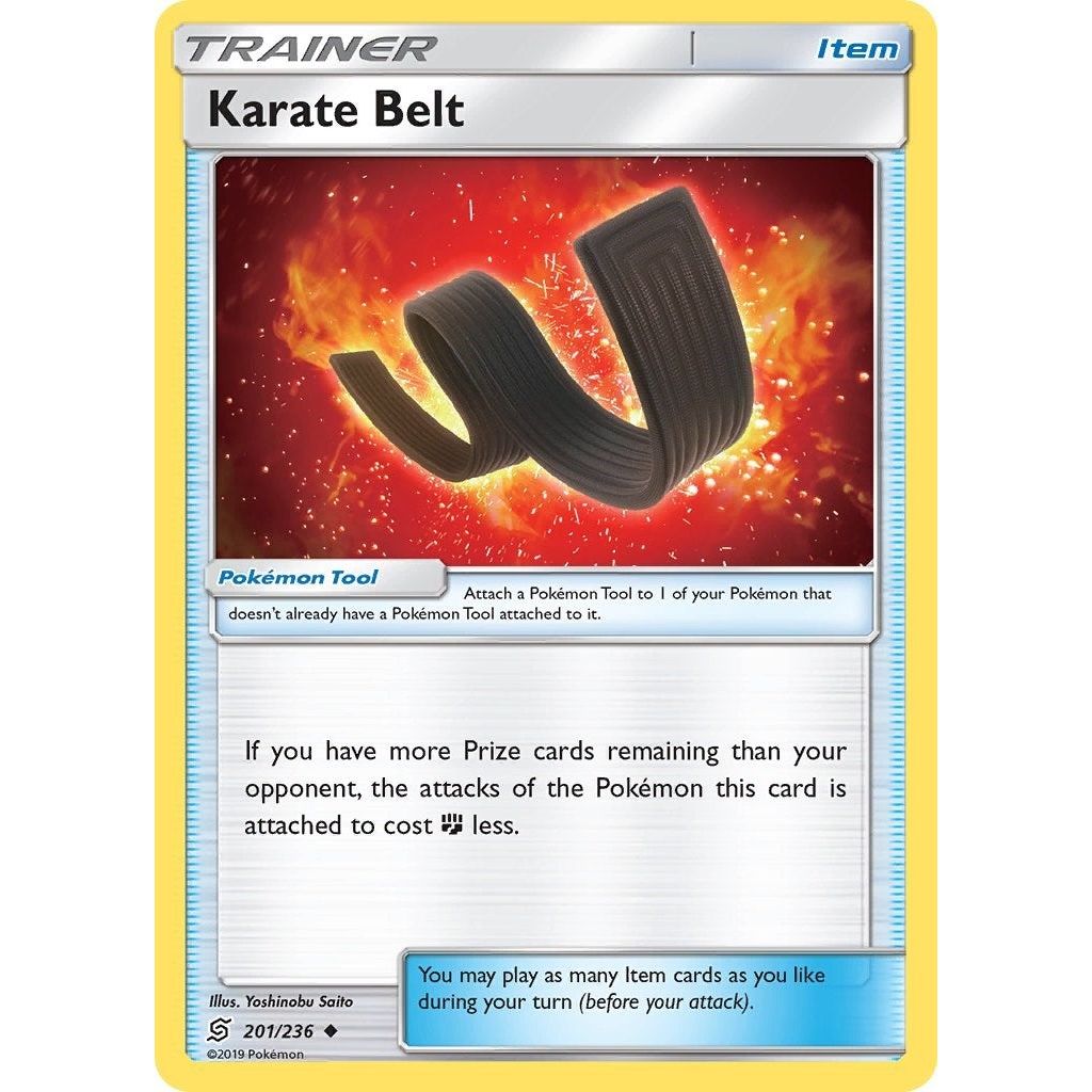 Image for Karate Belt (201/236) (SM11) - Pokemon