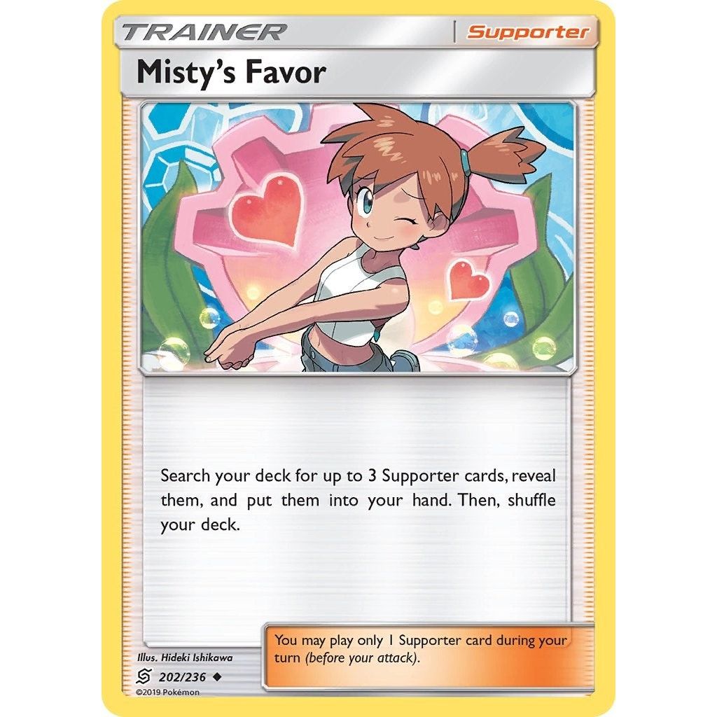 Image for Misty's Favor (202/236) (SM11) - Pokemon