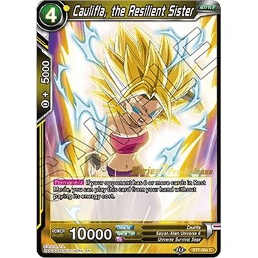 Image for Caulifla, the Resilient Sister (BT7-084_PR) (DBS-B07PRE) - Dragon Ball Super: Masters