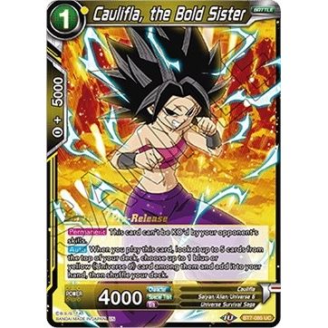 Image for Caulifla, the Bold Sister (BT7-085_PR) (DBS-B07PRE) - Dragon Ball Super: Masters