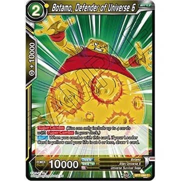 Image for Botamo, Defender of Universe 6 (BT7-088_PR) (DBS-B07PRE) - Dragon Ball Super: Masters