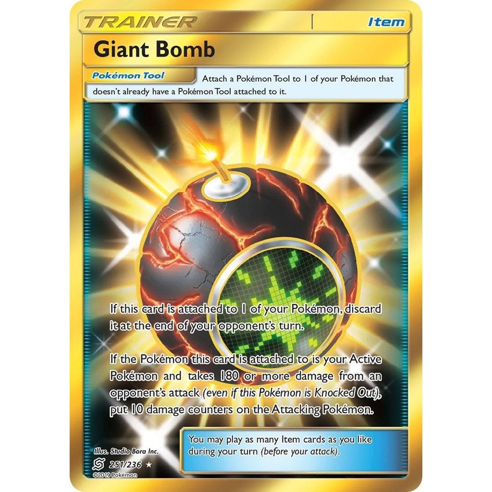 Image for Giant Bomb (Secret) (251/236) (SM11) - Pokemon