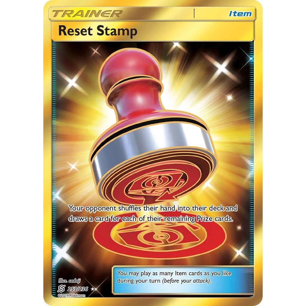 Image for Reset Stamp (Secret) (253/236) (SM11) - Pokemon