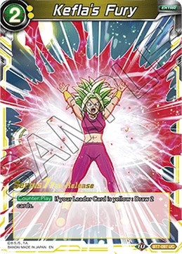 Image for Kefla's Fury (BT7-097_PR) (DBS-B07PRE) - Dragon Ball Super: Masters
