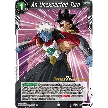 Image for An Unexpected Turn (BT7-110_PR) (DBS-B07PRE) - Dragon Ball Super: Masters