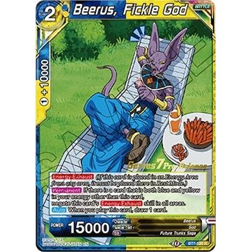 Image for Beerus, Fickle God (BT7-120_PR) (DBS-B07PRE) - Dragon Ball Super: Masters