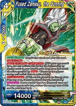 Image for Fused Zamasu, the Cunning (BT7-124_PR) (DBS-B07PRE) - Dragon Ball Super: Masters