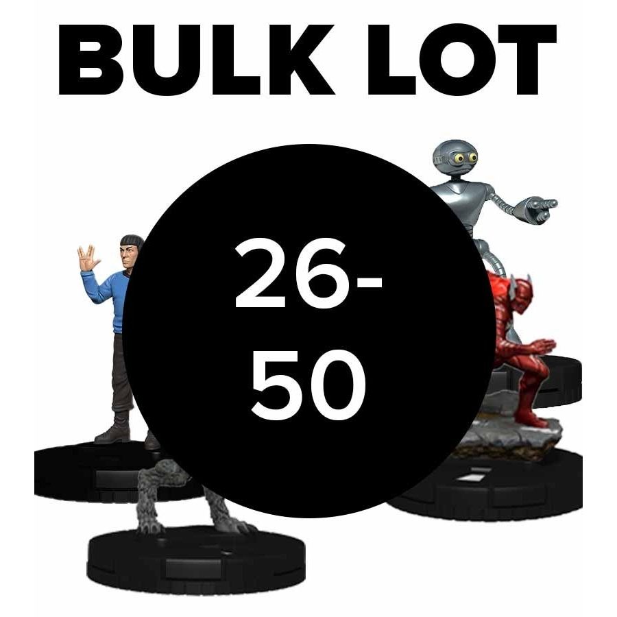 Image for 26 - 50 Heroclix Bulk Lot - Bulk Lots