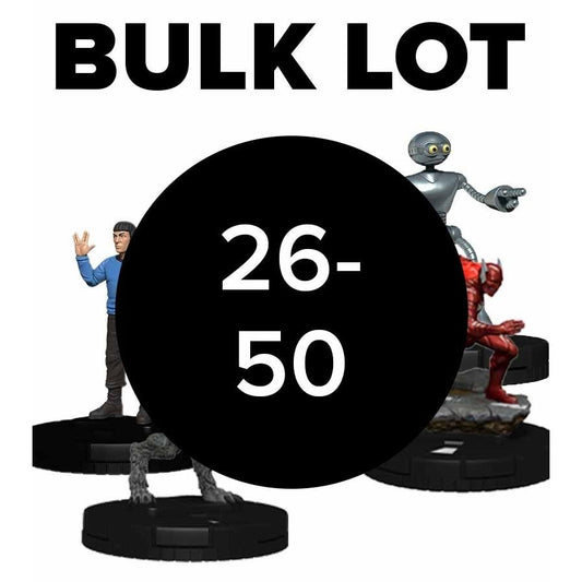 Image for 26 - 50 Heroclix Bulk Lot - Bulk Lots