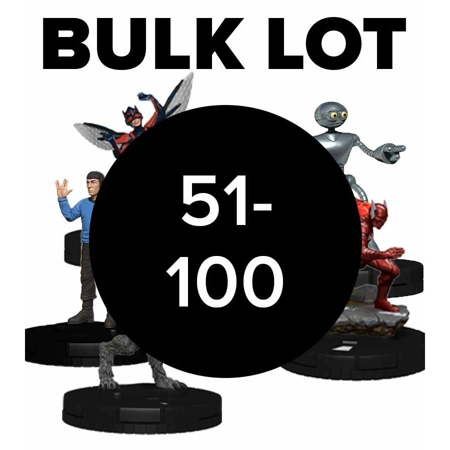 Image for 51 - 100 Heroclix Bulk Lot - Bulk Lots