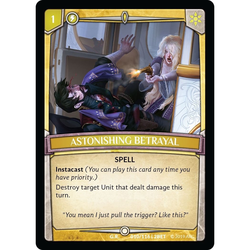 Image for Astonishing Betrayal (10/116 | 2BET) (BET) - Argent Saga TCG