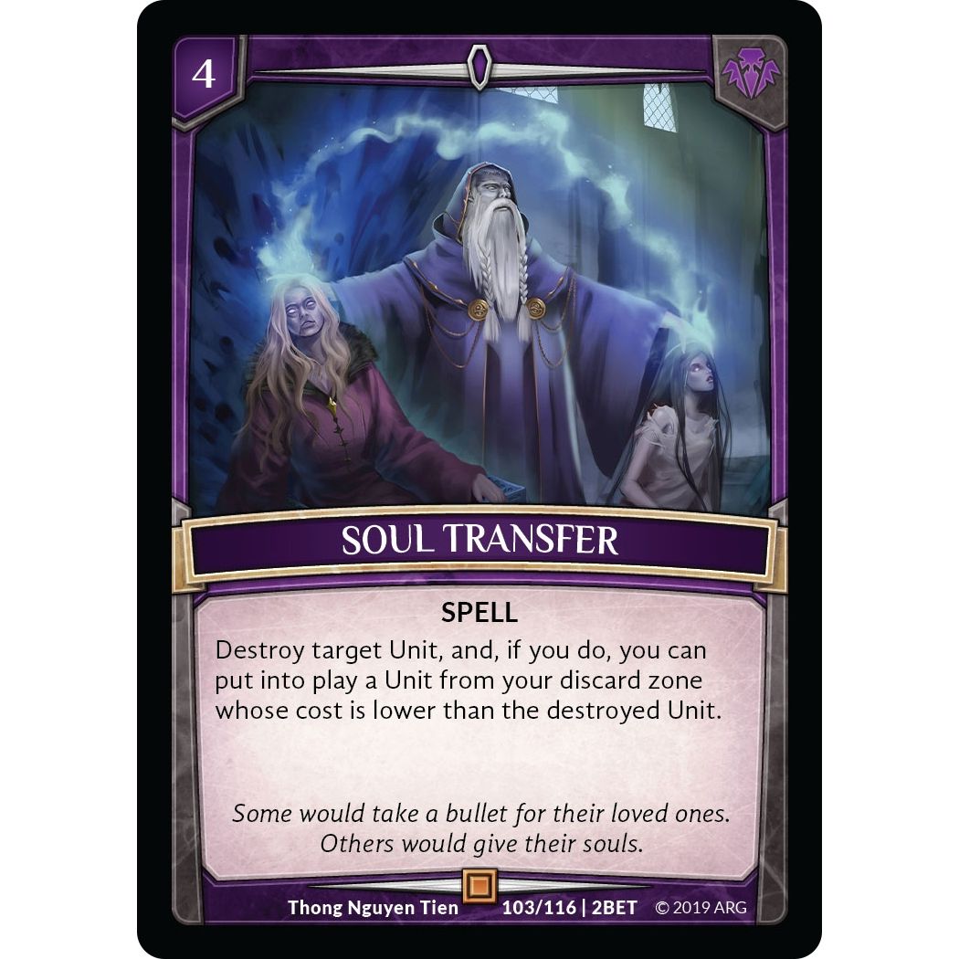 Image for Soul Transfer (103/116 | 2BET) (BET) - Argent Saga TCG