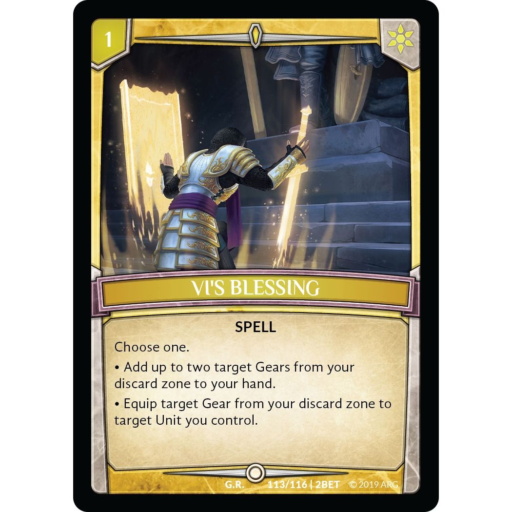 Image for Vi's Blessing (113/116 | 2BET) (BET) - Argent Saga TCG
