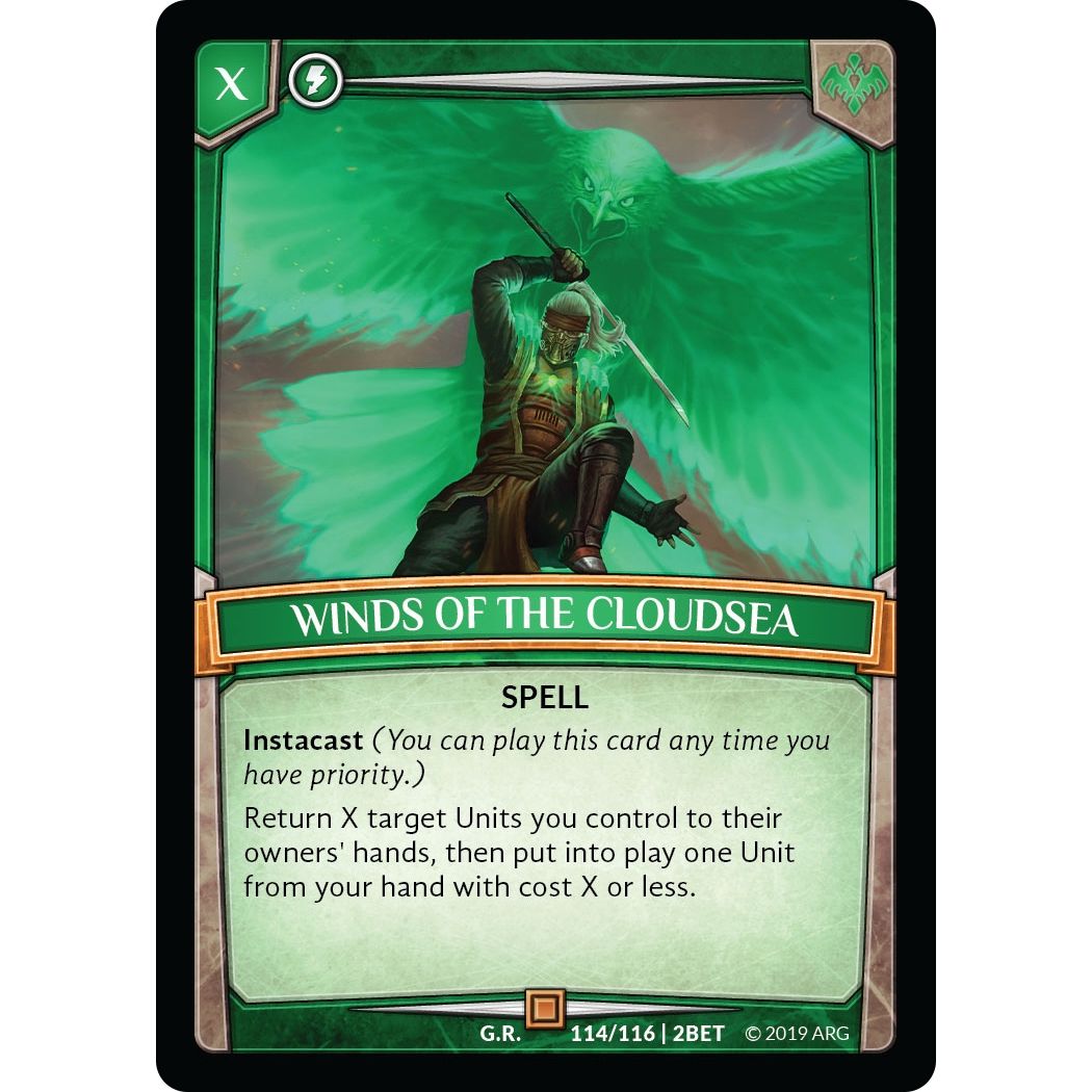 Image for Winds of the Cloudsea (114/116 | 2BET) (BET) - Argent Saga TCG