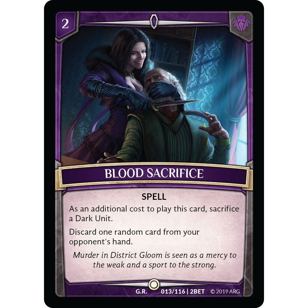 Image for Blood Sacrifice (13/116 | 2BET) (BET) - Argent Saga TCG