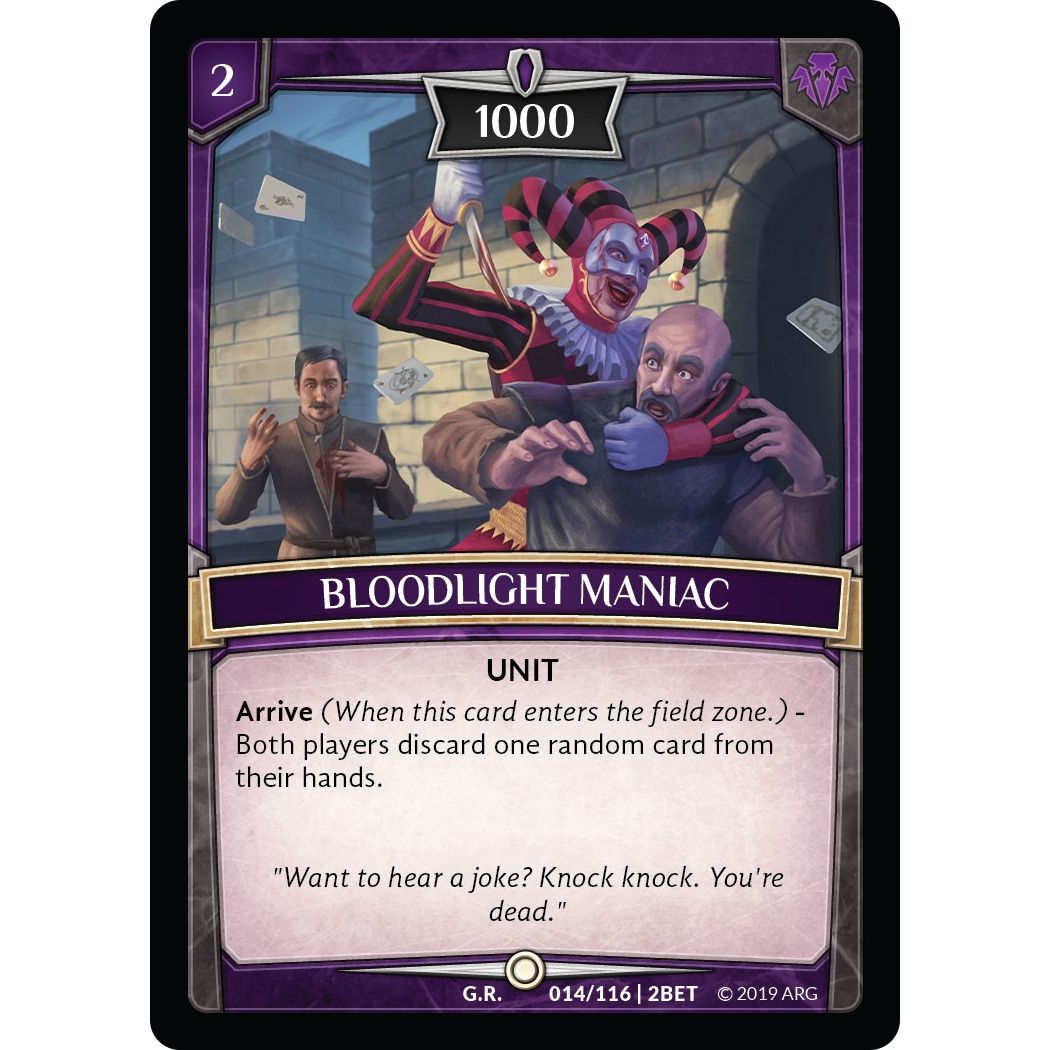 Image for Bloodlight Maniac (14/116 | 2BET) (BET) - Argent Saga TCG
