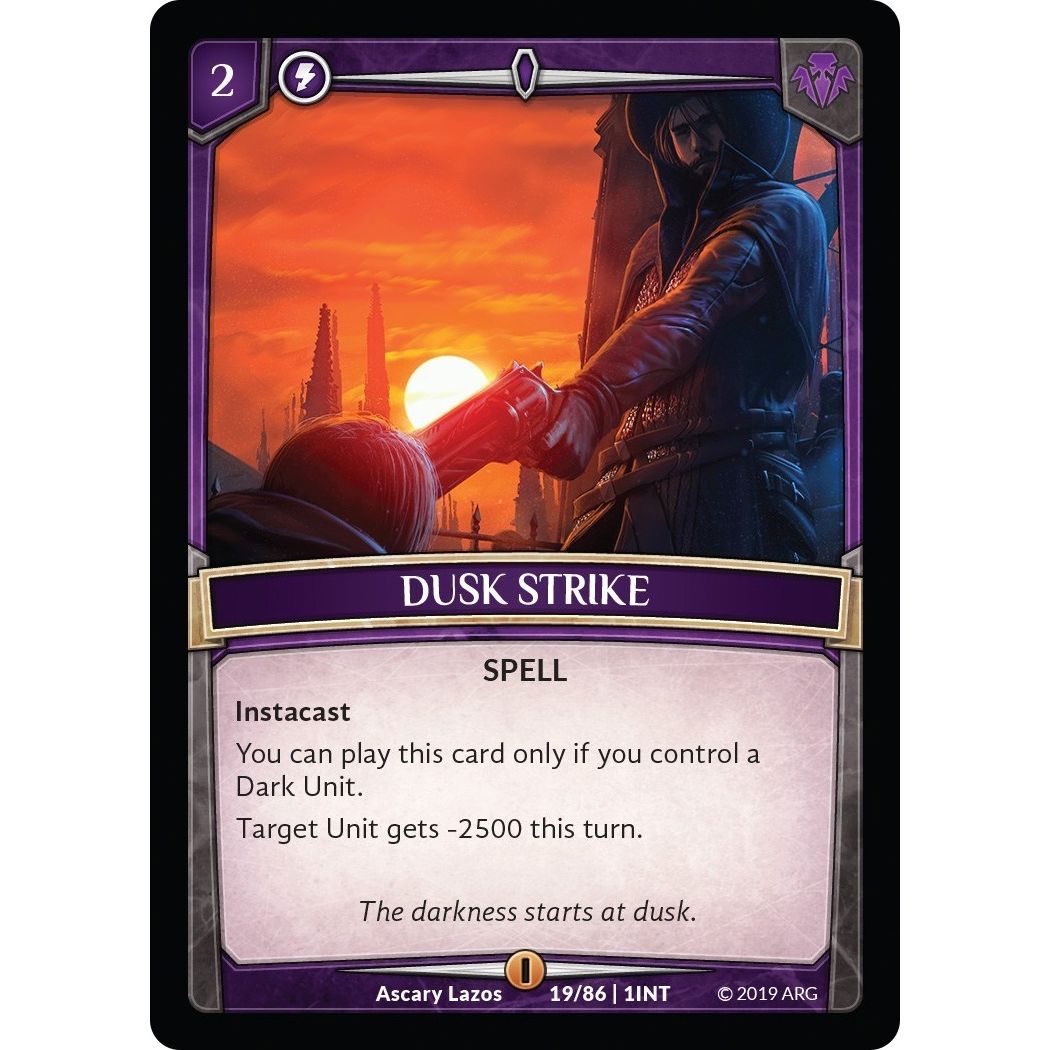 Image for Dusk Strike (19/86 | 1INT) (INT) - Argent Saga TCG